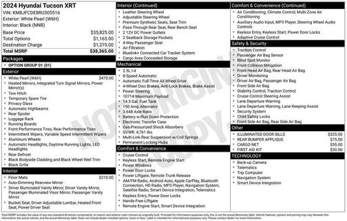 2024 Hyundai TUCSON XRT