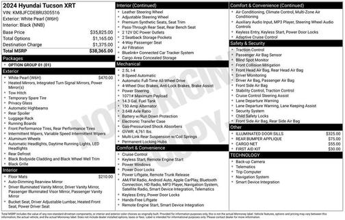 2024 Hyundai TUCSON XRT