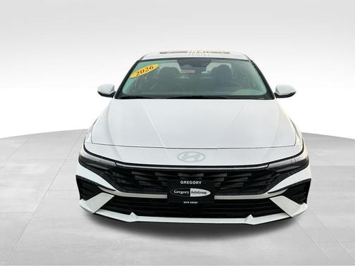 White 2026 Hyundai ELANTRA Limited