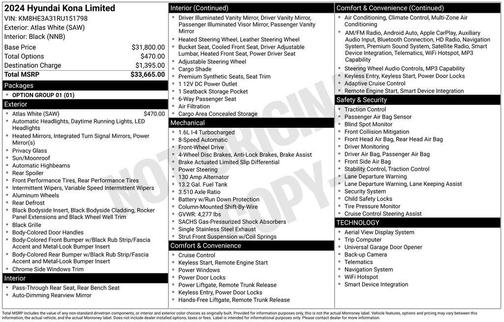 2024 Hyundai KONA Limited
