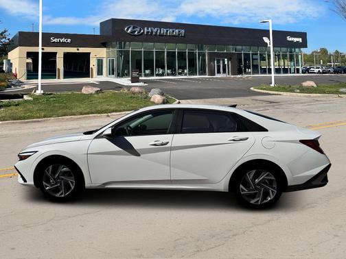 White 2026 Hyundai ELANTRA Limited