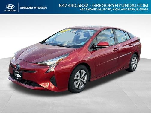Hypersonic Red 2018 Toyota Prius Four