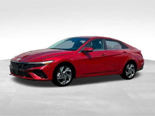 Red 2025 Hyundai ELANTRA Limited