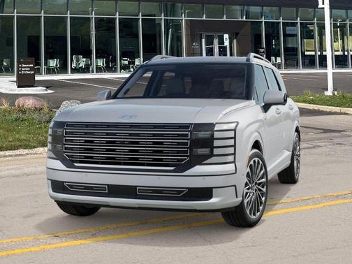 White 2026 Hyundai Palisade Hybrid Calligraphy