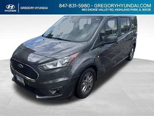 Magnetic Metallic 2022 Ford Transit Connect XLT