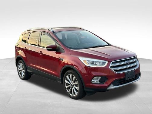 Ruby Red Metallic Tinted Clearcoat 2017 Ford Escape Titanium