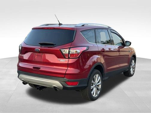 Ruby Red Metallic Tinted Clearcoat 2017 Ford Escape Titanium