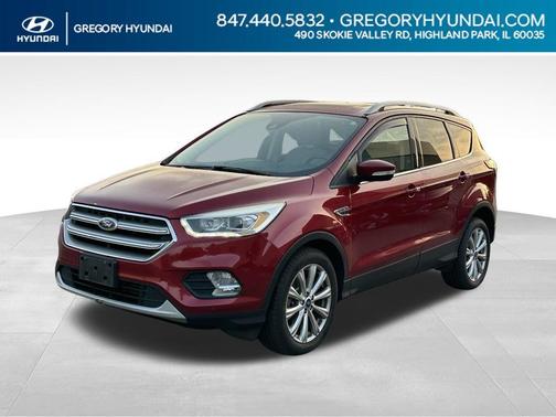 Ruby Red Metallic Tinted Clearcoat 2017 Ford Escape Titanium