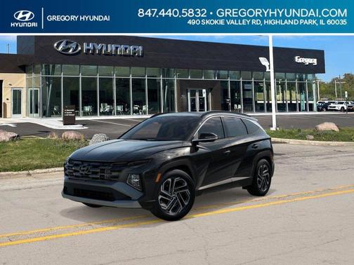 Gray 2026 Hyundai TUCSON Hybrid Limited SUV