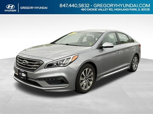 Shale Gray Metallic 2015 Hyundai SONATA Sport