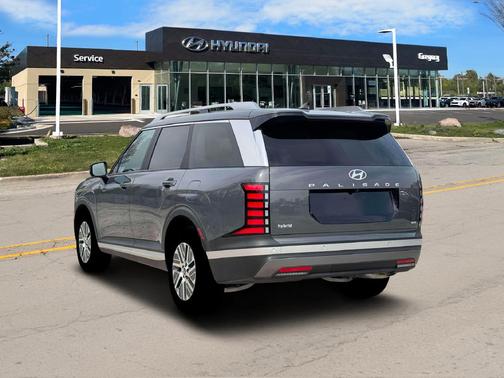 Gray 2026 Hyundai Palisade Hybrid SEL 8P