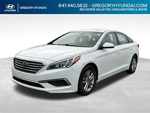 Quartz White Pearl 2017 Hyundai SONATA SE