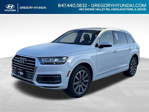 Glacier White Metallic 2018 Audi Q7 3.0T Premium Plus
