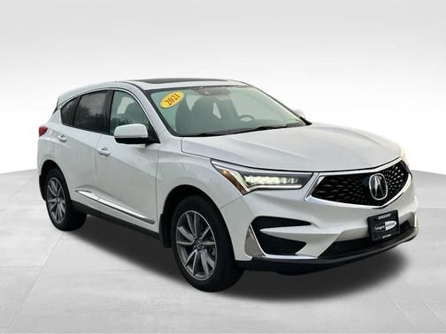 Platinum White Pearl 2021 Acura RDX Technology Package