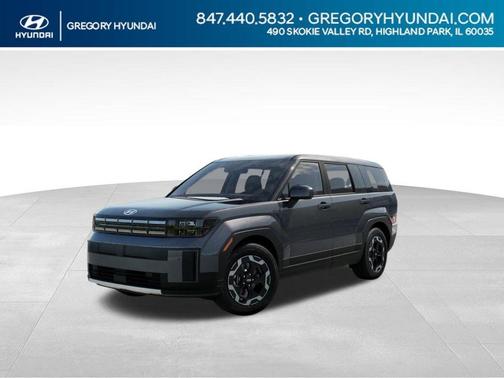Gray 2026 Hyundai SANTA FE HEV SE