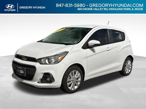 Summit White 2017 Chevrolet Spark 1LT