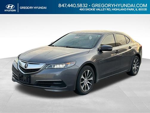 Modern Steel Metallic 2017 Acura TLX w/Technology Package
