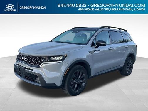 Wolf Gray 2023 Kia Sorento X-Line EX