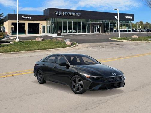 Black 2026 Hyundai ELANTRA SEL Sport