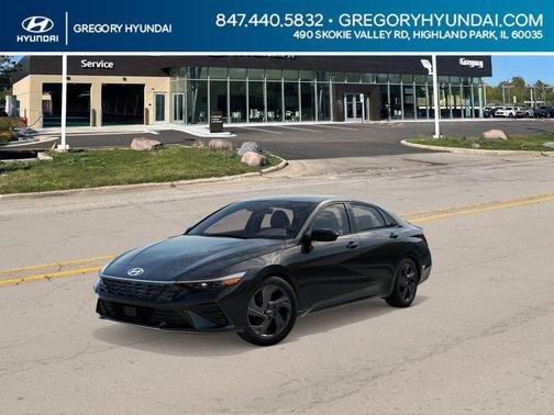 Black 2026 Hyundai ELANTRA SEL Sport
