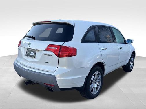 Aspen White Pearl 2008 Acura MDX Technology