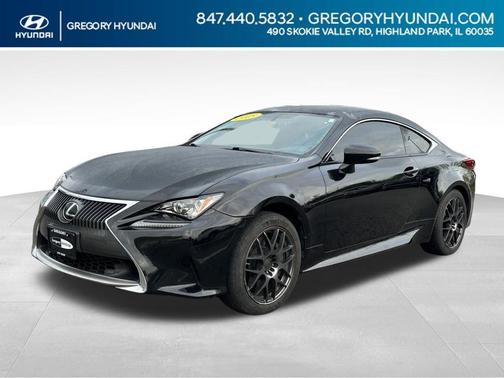 Obsidian Black 2015 Lexus RC 350 Base