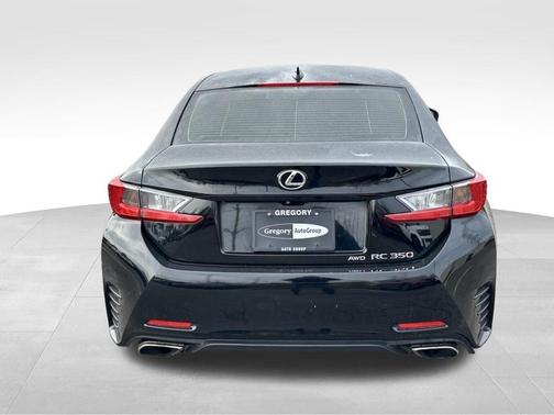 Obsidian Black 2015 Lexus RC 350 Base