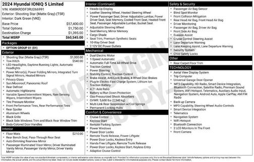 Gray 2024 Hyundai IONIQ 5 Limited