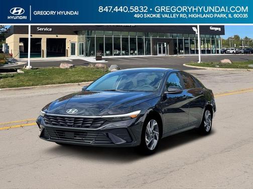 Black 2026 Hyundai ELANTRA Limited Sedan