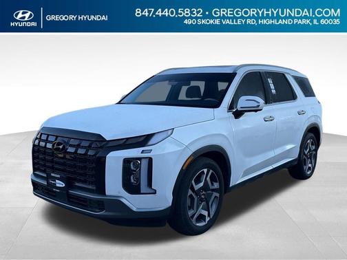 Hyper White 2025 Hyundai PALISADE Limited