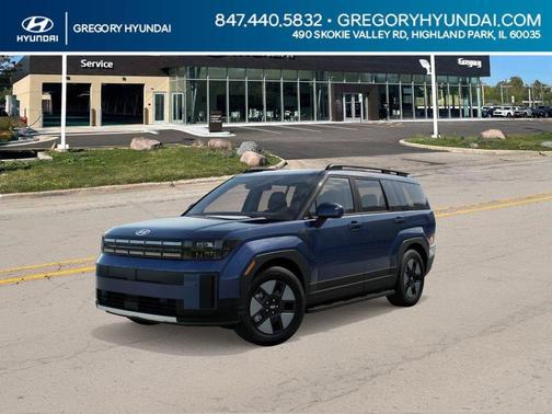 Blue 2026 Hyundai SANTA FE HEV SEL SUV