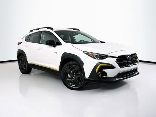 Crystal White Pearl 2024 Subaru Crosstrek Sport