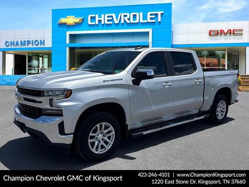 Silver Ice Metallic 2021 Chevrolet Silverado 1500 LT