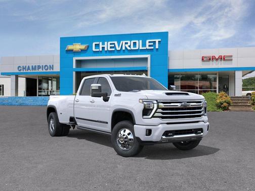 Polar White Tricoat 2026 Chevrolet Silverado 3500 High Country