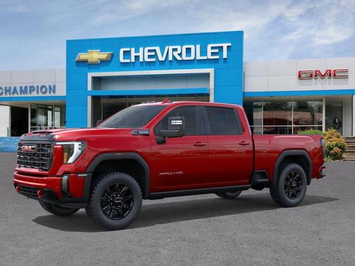 Volcanic Red 2026 GMC Sierra 2500 AT4