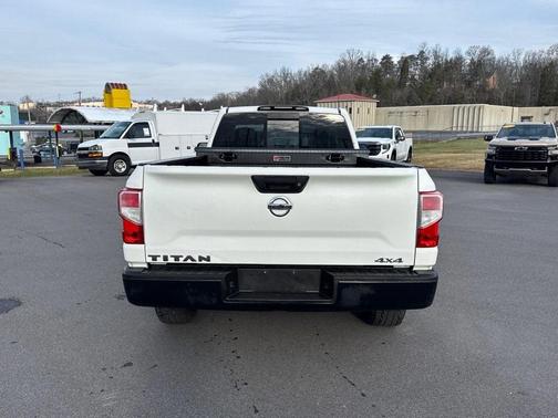 Glacier White 2017 Nissan Titan S