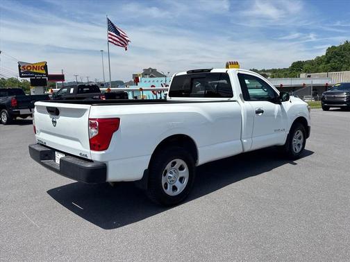 Glacier White 2017 Nissan Titan S