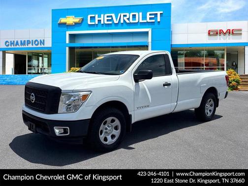 Glacier White 2017 Nissan Titan S