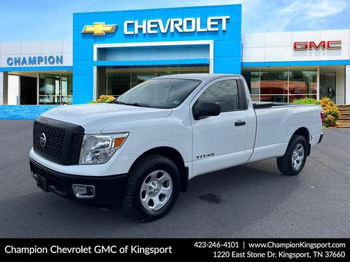 Glacier White 2017 Nissan Titan S