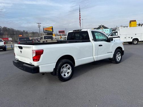 Glacier White 2017 Nissan Titan S