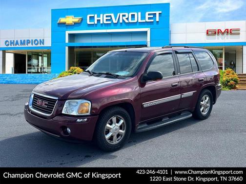 Monterey Maroon Metallic 2002 GMC Envoy SLT