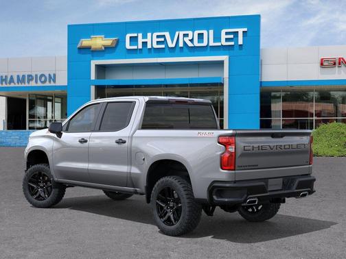 Sterling Gray Metallic 2026 Chevrolet Silverado 1500 LT Trail Boss