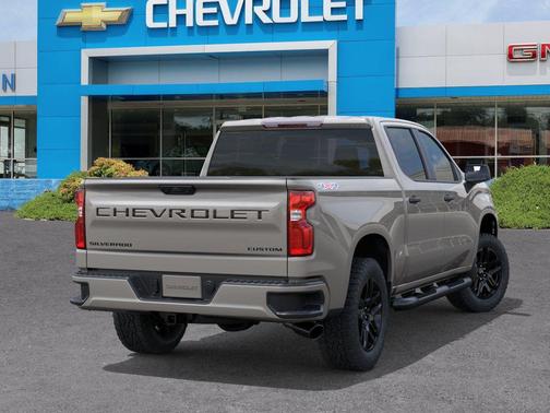 Summit White 2026 Chevrolet Silverado 1500 Custom