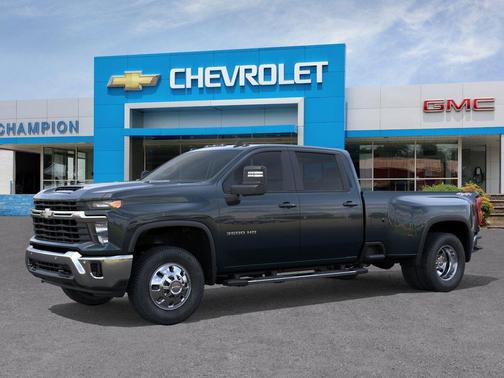 Cypress Gray 2026 Chevrolet Silverado 3500 LT