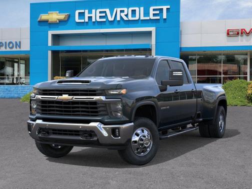 Cypress Gray 2026 Chevrolet Silverado 3500 LT