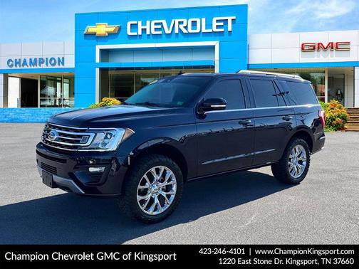 Antimatter Blue Metallic 2021 Ford Expedition XLT