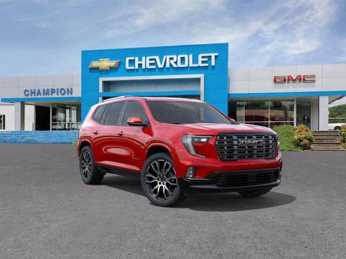 Volcanic Red 2026 GMC Acadia Denali