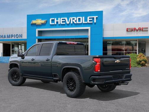 Cypress Gray 2026 Chevrolet Silverado 2500 Crew Cab, Standard Bed, XR2, 4WD