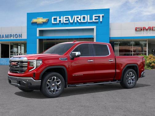 Volcanic Red Tintcoat 2026 GMC Sierra 1500 SLT