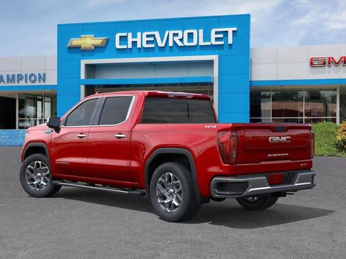 Volcanic Red Tintcoat 2026 GMC Sierra 1500 SLT